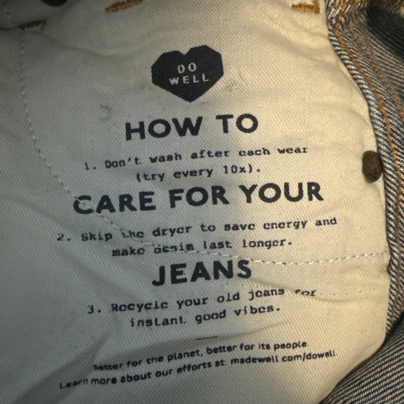 NWT Madewell Superwide-Leg Jeans: Softdrape Denim Edition in Ellsworth Wash 26 - Picture 8 of 10